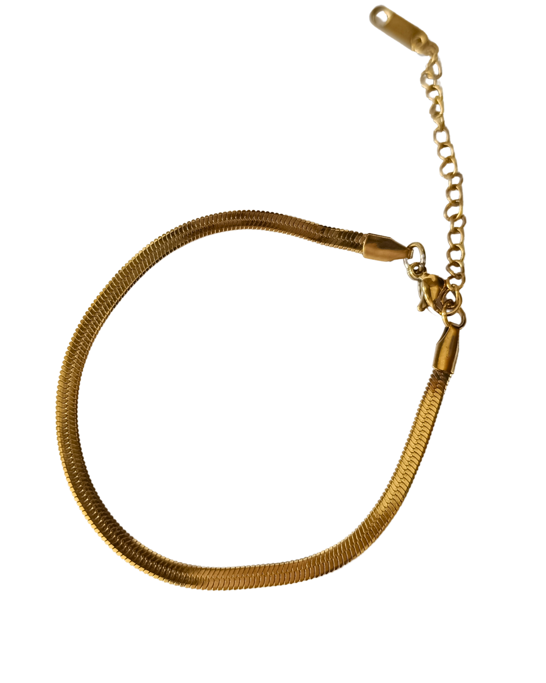 Isana - brățară minimalistă, placată cu aur 18K