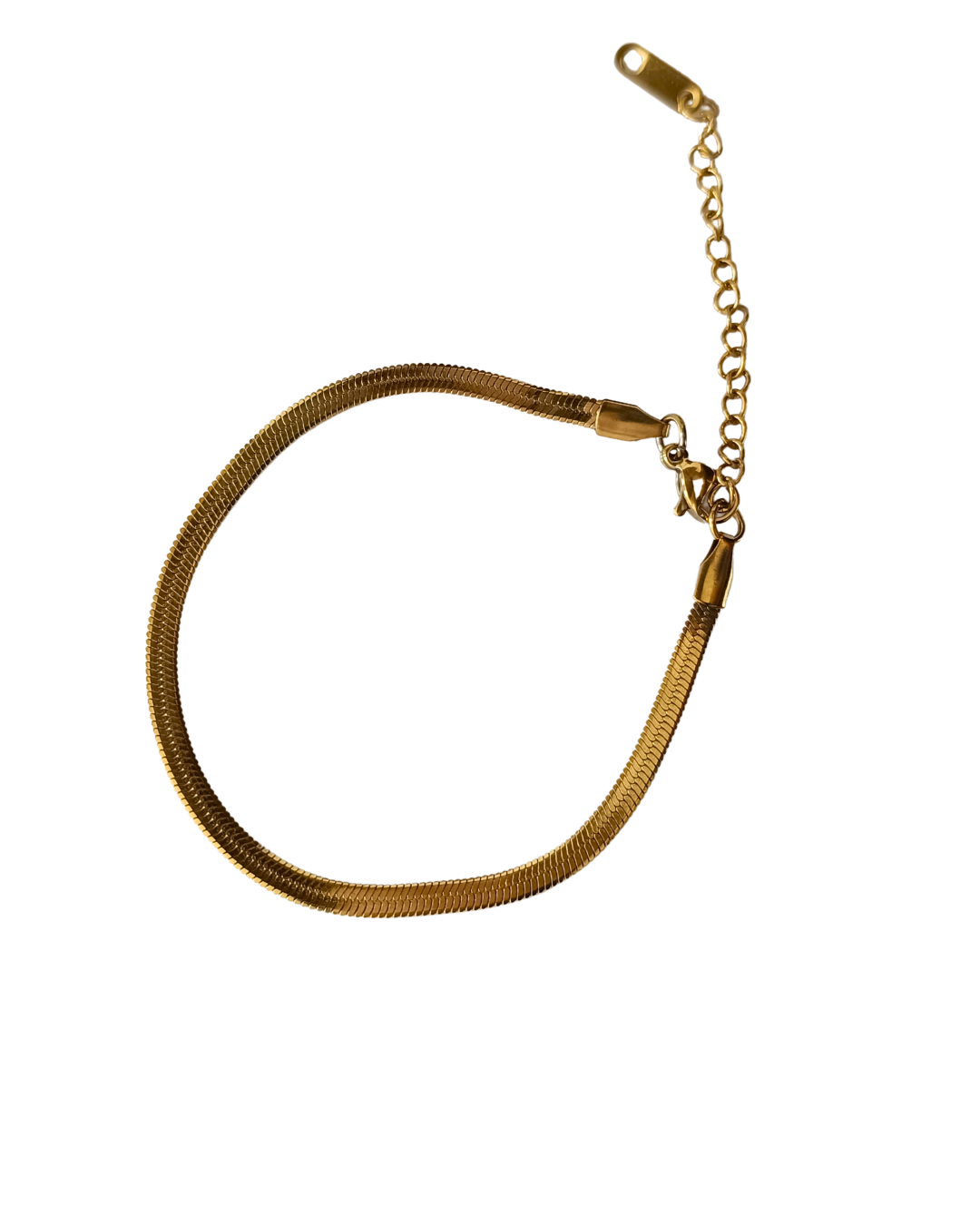 Isana - brățară minimalistă, placată cu aur 18K