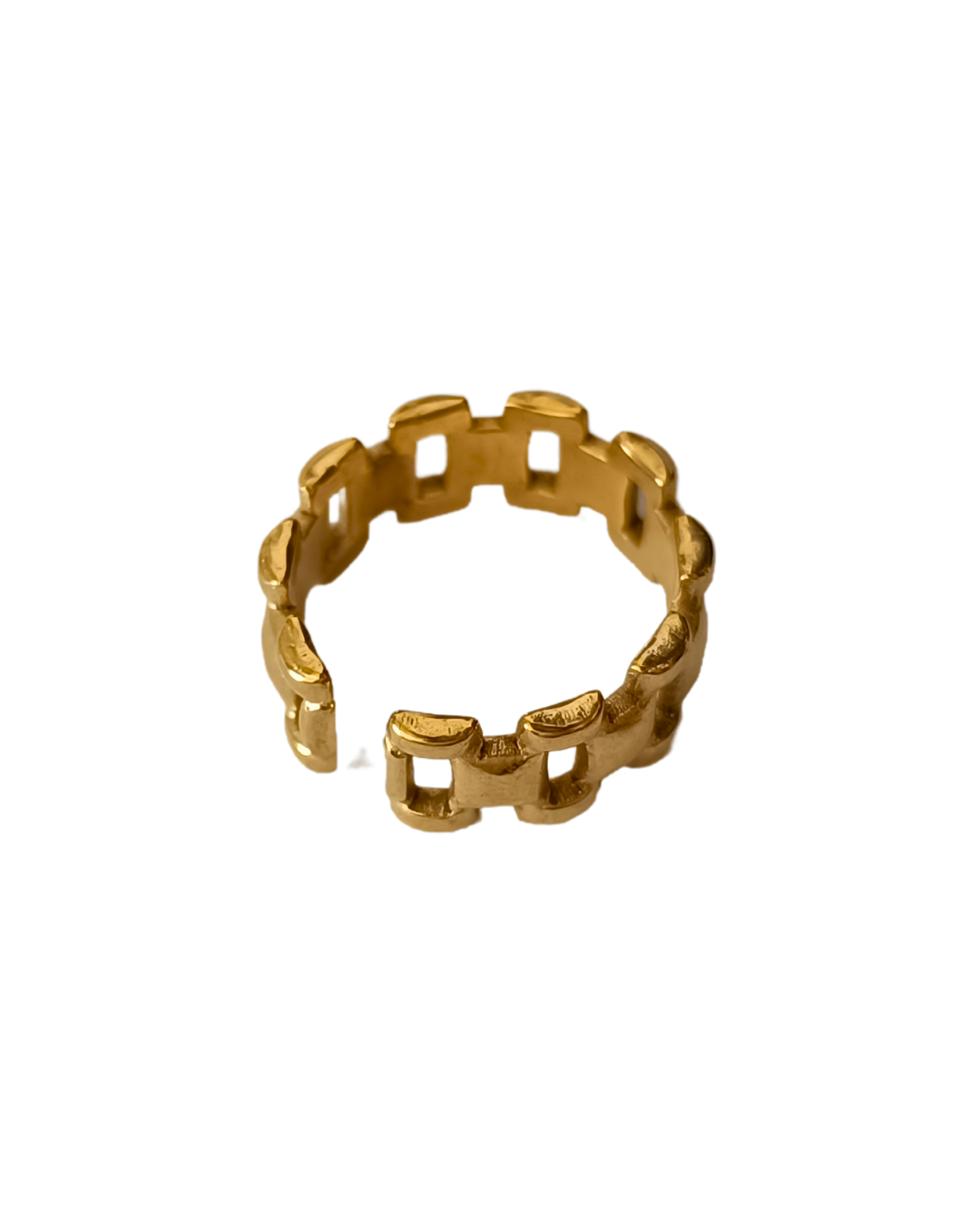 Senada - inel minimalist placat aur 18K