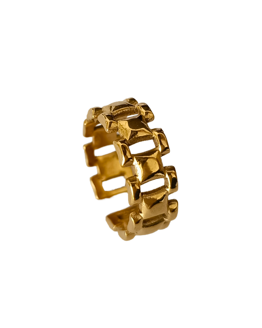 Senada - inel minimalist placat aur 18K