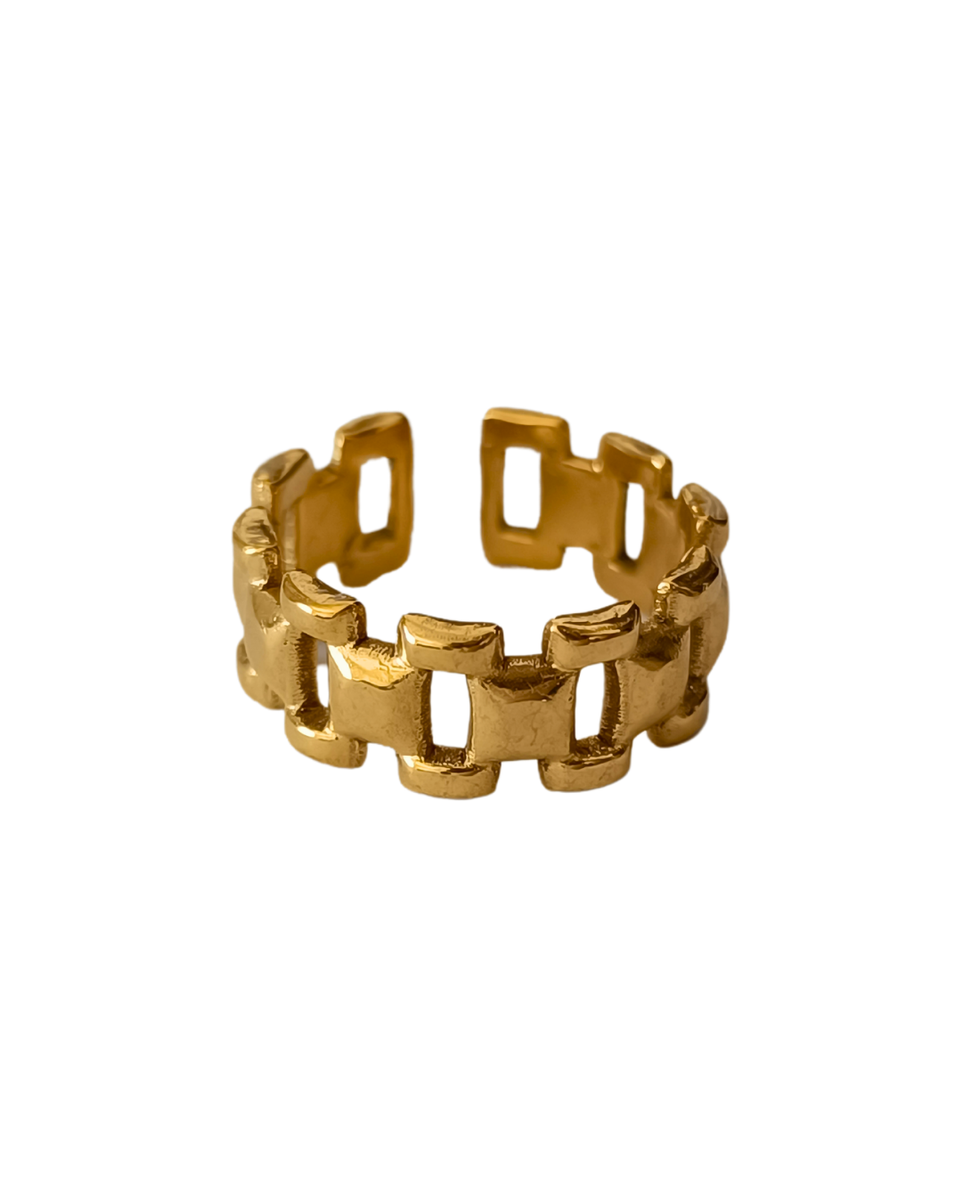 Senada - inel minimalist placat aur 18K