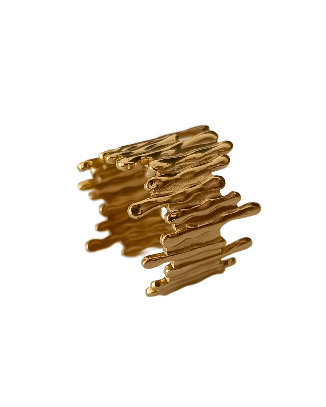 Sofia - inel minimalist placat aur 18K