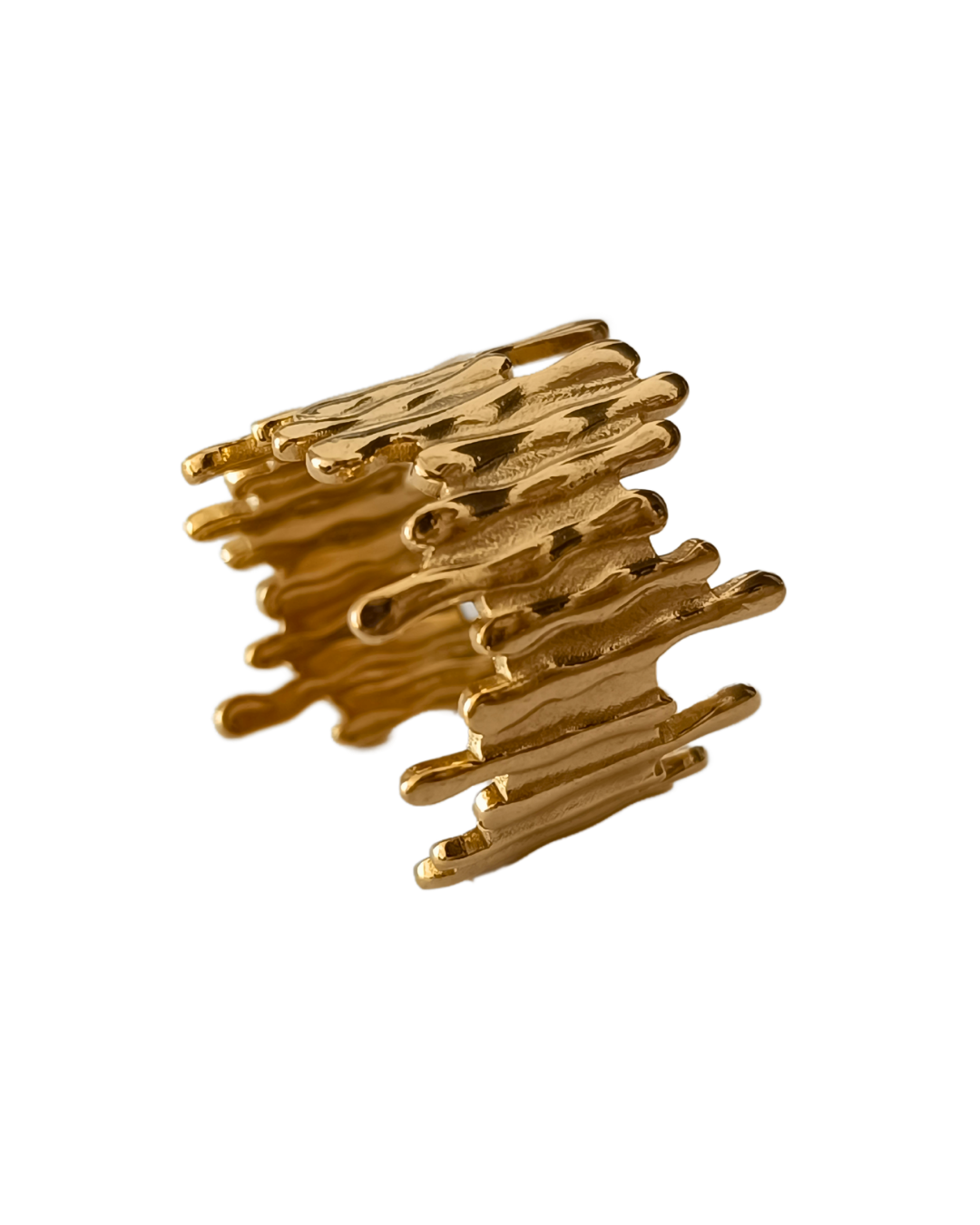 Sofia - inel minimalist placat aur 18K