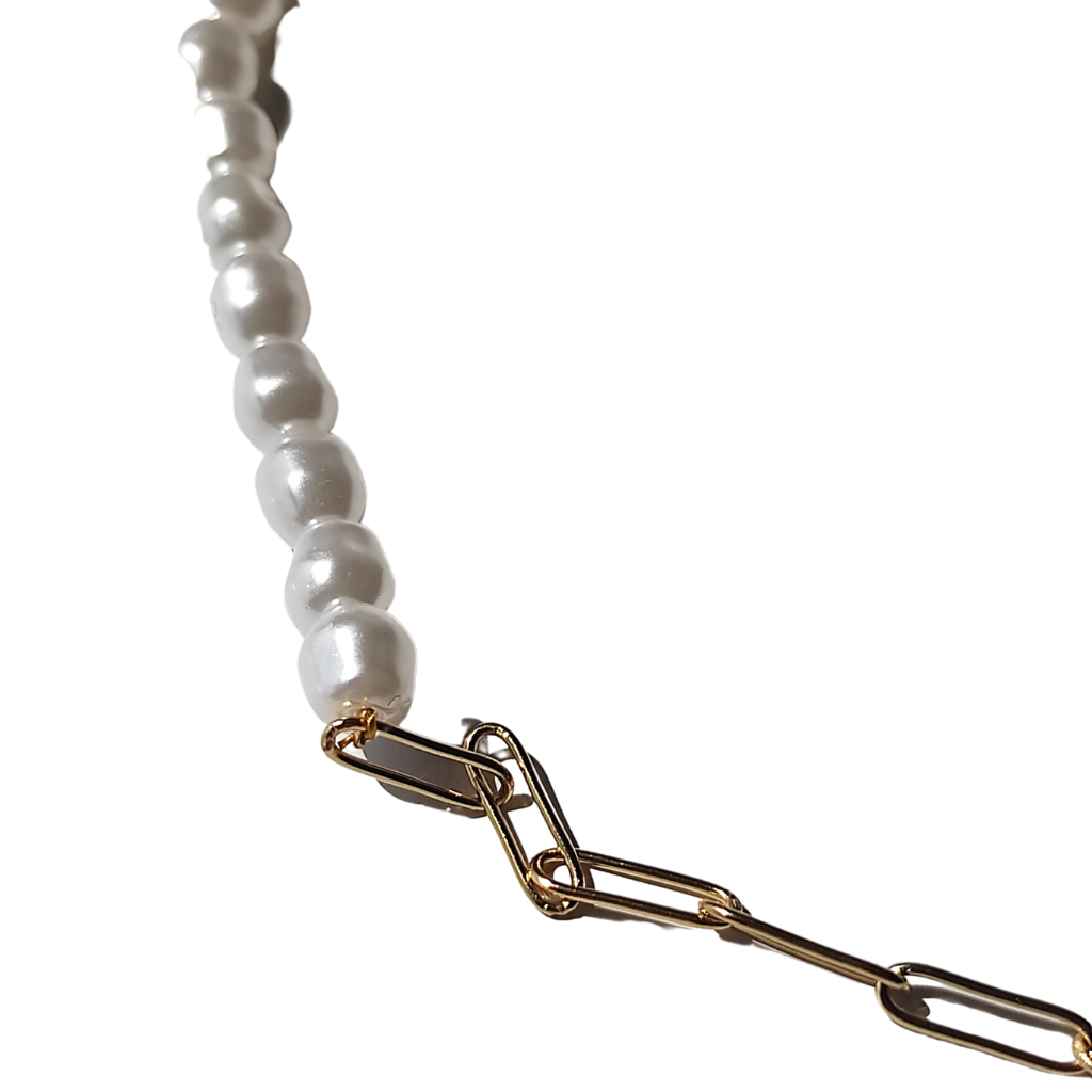colier AMELIE minimalist placat cu aur 18K