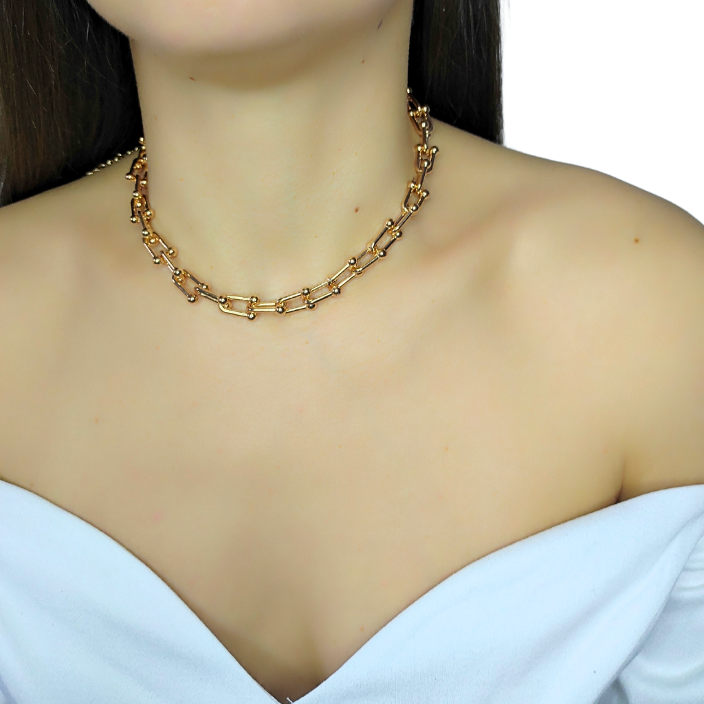 colier minimalist cu zale SERENA