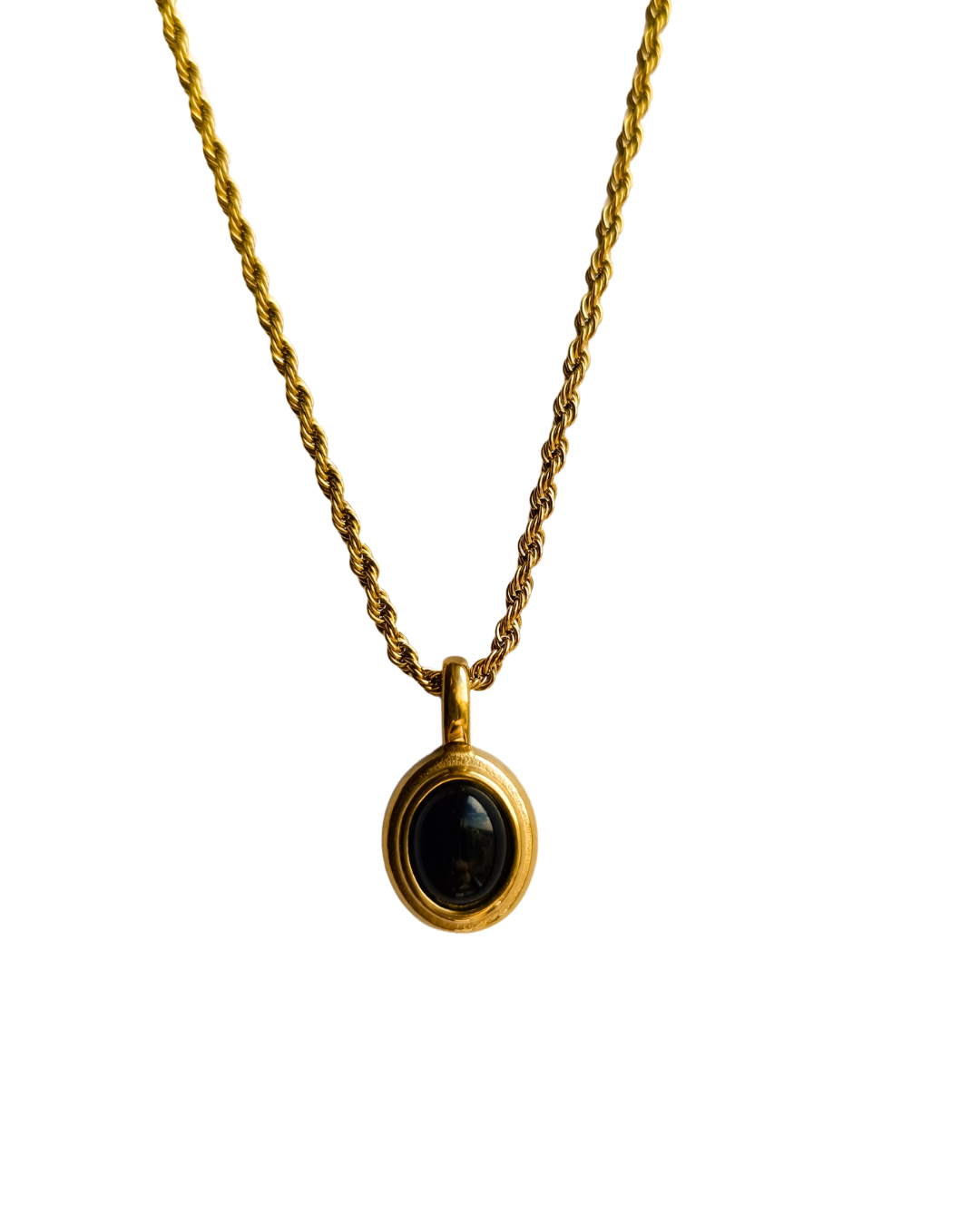 colier vintage Isadora placat cu aur 18K