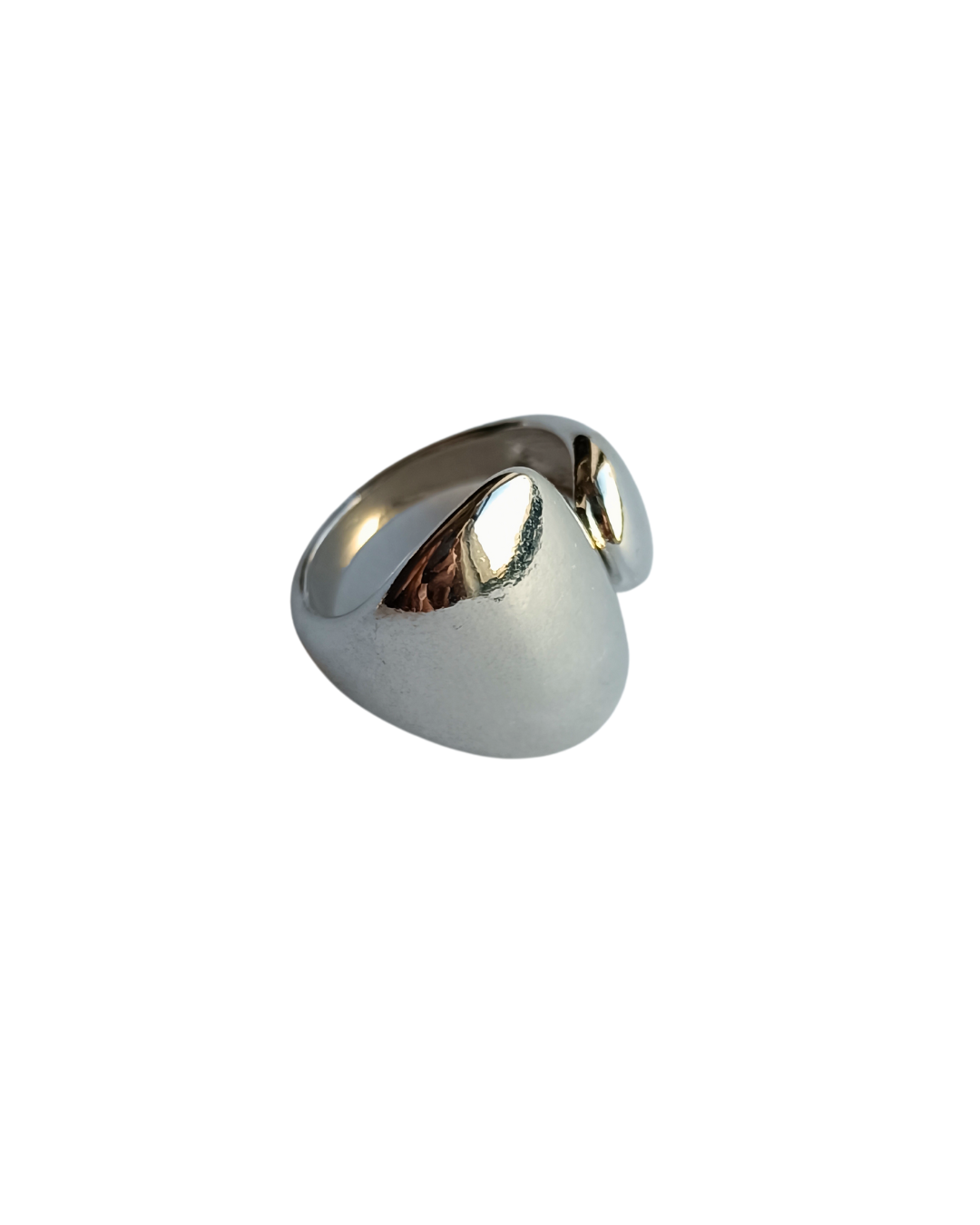 Inel minimalist Ayla placat aur 18K