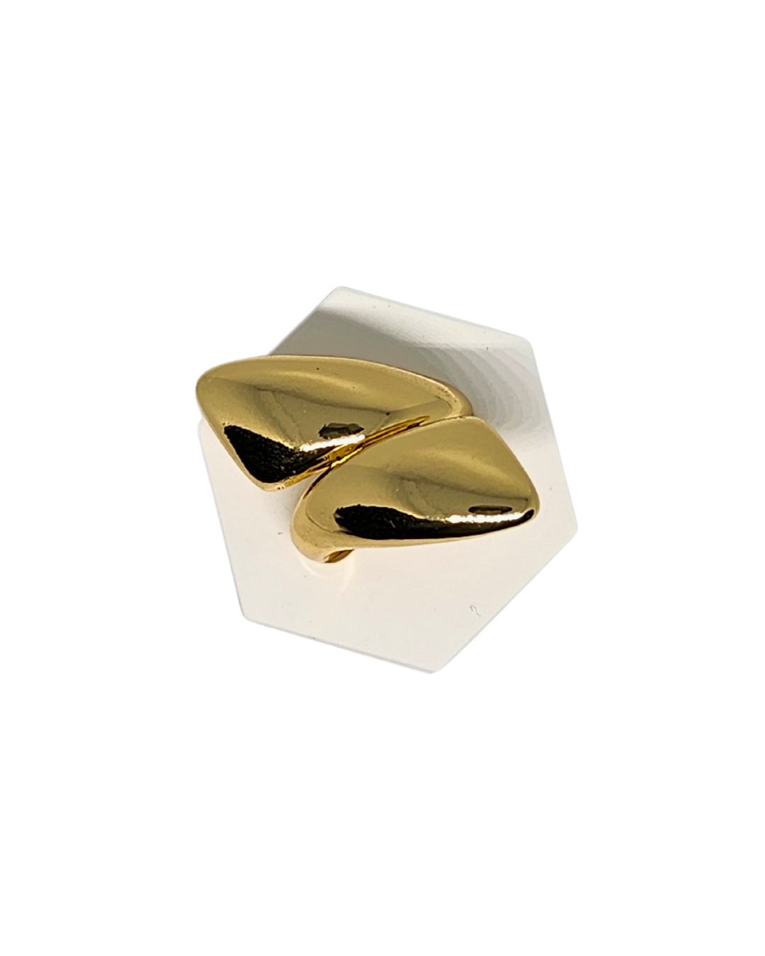 inel Evoke placat cu aur 18K, reglabil