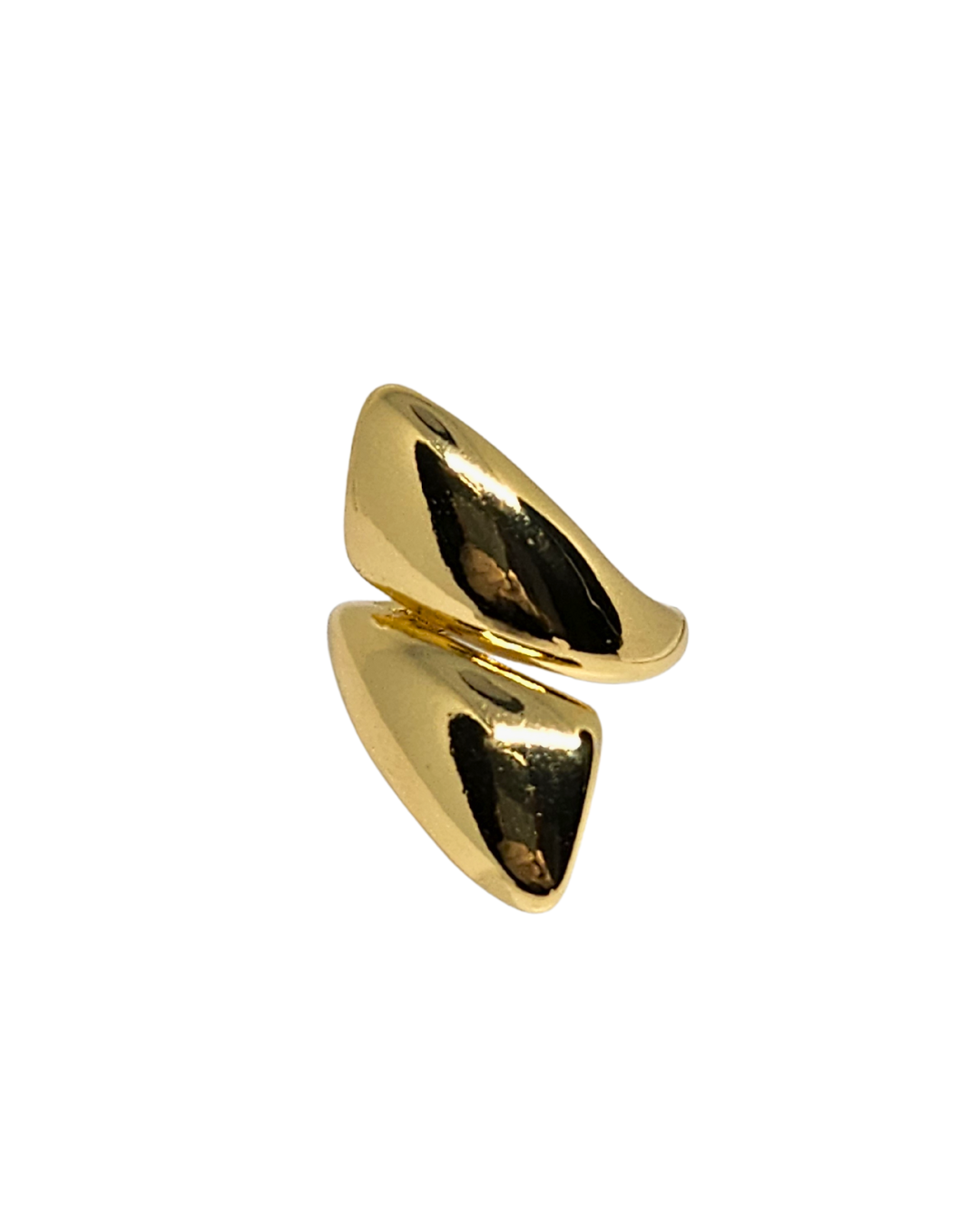inel Evoke placat cu aur 18K, reglabil