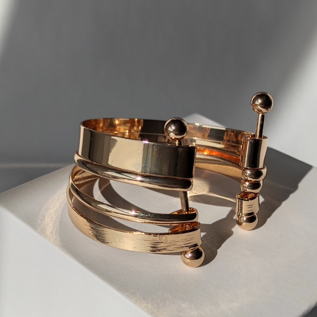 brățară TIFFANY - brățară lată, stil minimalist