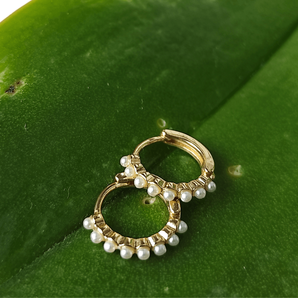 cercei FINESSE delicați, cu perle de apă dulce - Earrings