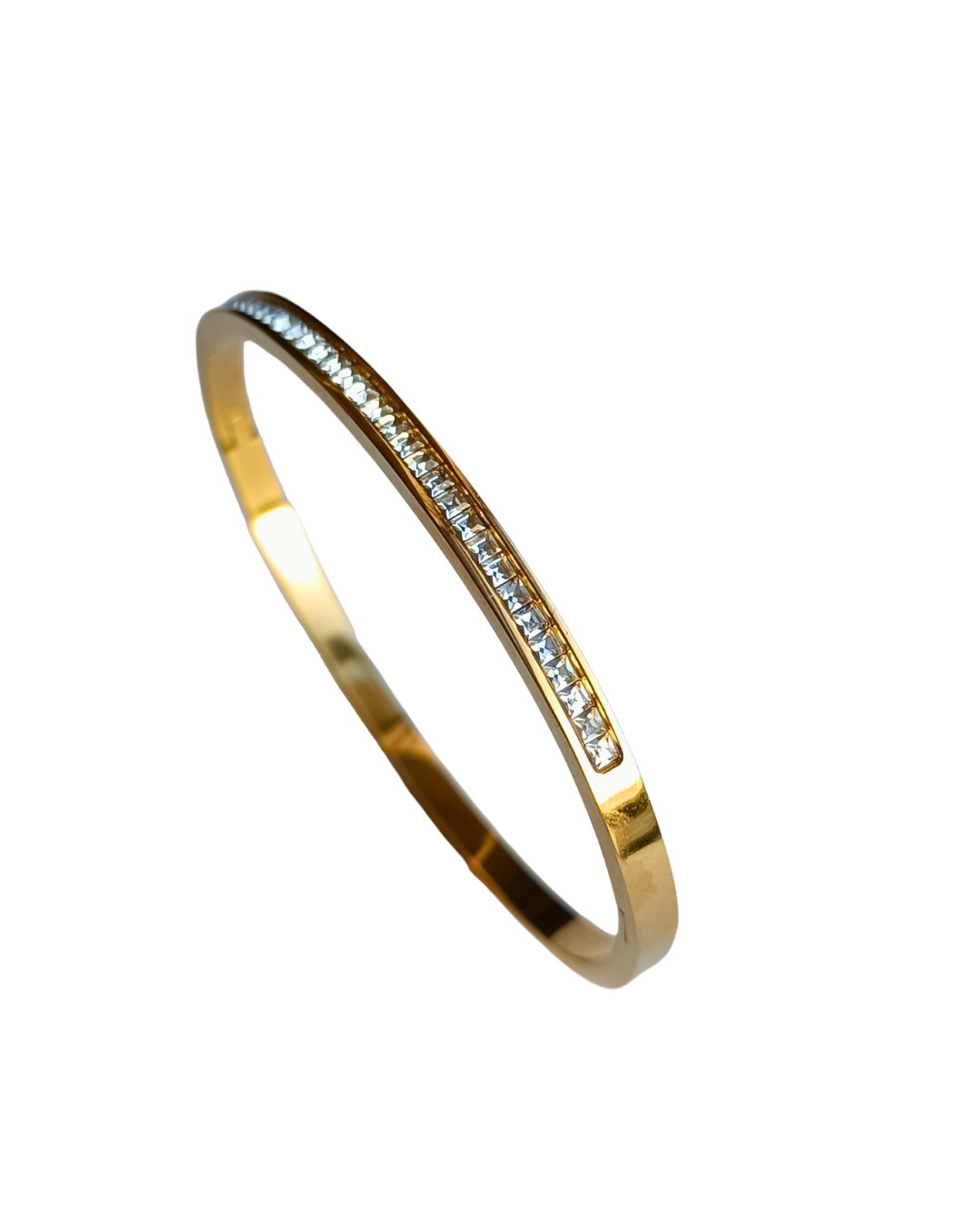 brățară MAYRA placată cu aur 18K cu strasuri zirconia