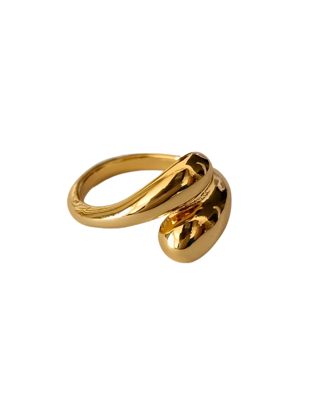 Valencia - inel minimalist placat aur 18K