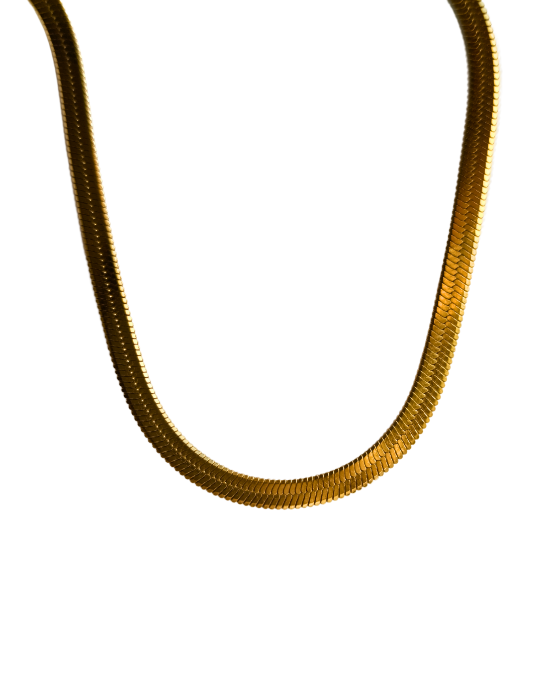colier minimalist Amara placat cu aur 18K
