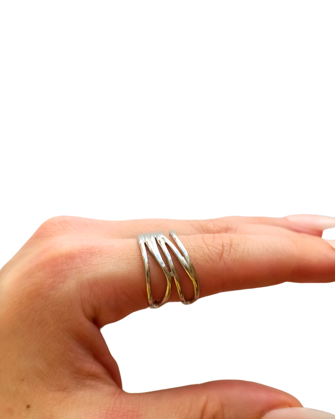 Kendra - inel minimalist placat aur 18K