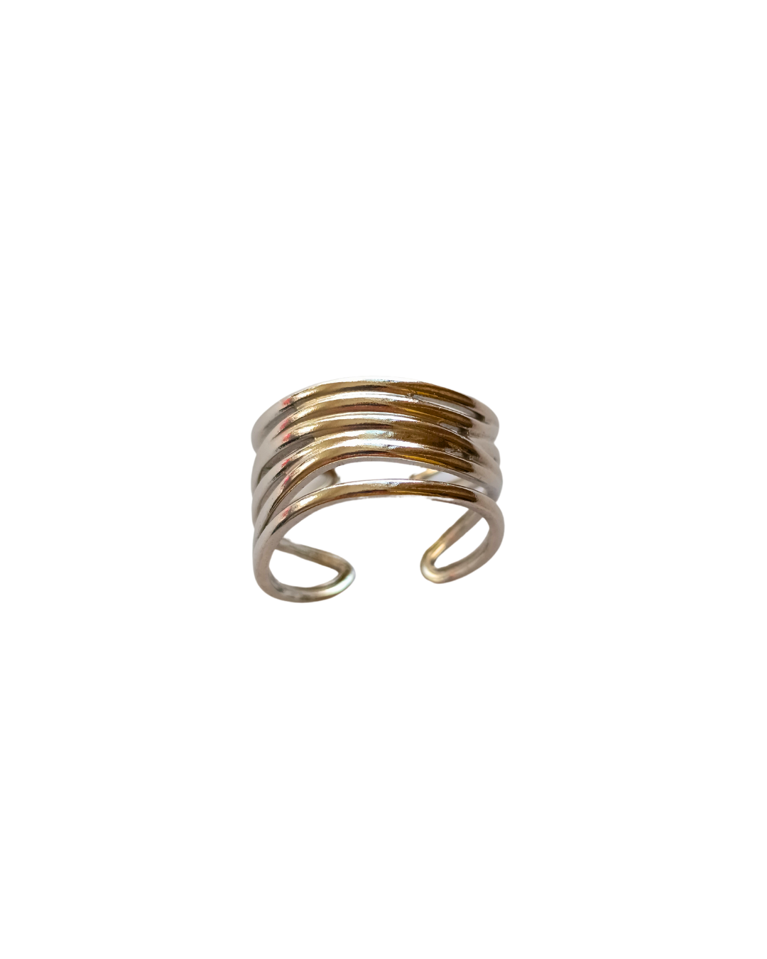 Kendra - inel minimalist placat aur 18K
